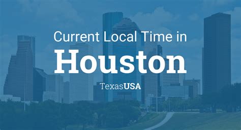 About 8 mi ESE of Houston. Current local time in USA – Houston. Get Houston's weather and area codes, time zone and DST. Explore Houston's sunrise and sunset, moonrise and moonset.